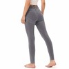 Women's Skinny Jeans High Waist Slim Fit Stretchy Casual Leg Denim Pants with Pockets - 3 of 4