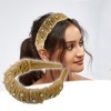 Unique Bargains Women's Rhinestone Faux Crystal Headband Hair Accessories 1.57 Inch Wide 1 Pc - 2 of 4