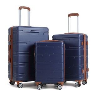 COZONY 3-Piece Expandable Hardshell Luggage Set, 20/24/28 in Suitcases with Spinner Wheels - 1 of 4