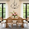 LNC Dockpusarry 9-Lights Candle Tiered Modern Farmhouse Oversized Chandelier,Matte Black.32.3 in/39.4 in/51 in - 2 of 4