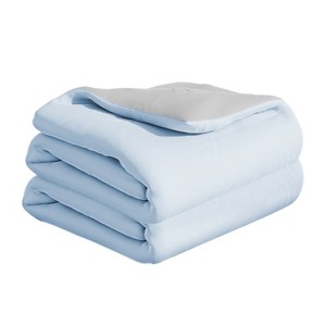 Cooling Blanket for Hot Sleepers Breathable and Lightweight Nylon Comforter Moisture Wicking and Soft for Summer - 1 of 4