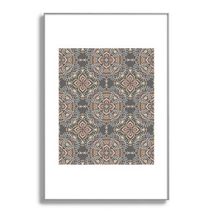 Pimlada Phuapradit Kaasni Gray Metal Framed Art Print - Deny Desings - 1 of 3