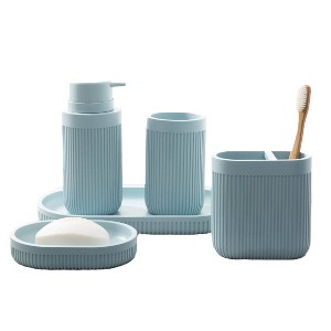 Moda at Home Corbett Resin Bathroom Tray - 1 of 2