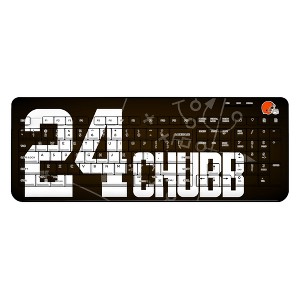 NFL Cleveland Browns Players Game Tactic Wireless USB Keyboard - 1 of 4