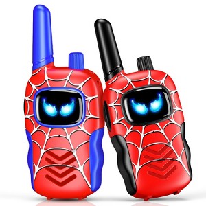 FUNFORFUN Walkie Talkies for Kid, 2 Way Radio, Toy for Boys Girls Aged 3-12, Outdoor Toys Gifts for 5 6 7 8 Year Old Boys-2 Packs - 1 of 4