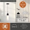 VAXCEL Thalia Contemporary Mini Pendant Ceiling Light White Pill Glass - 4 of 4
