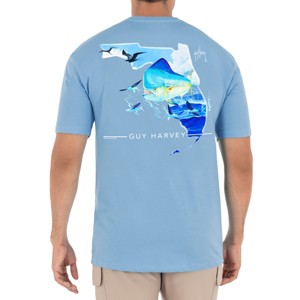 Guy Harvey Men’s Short Sleeve Pocket T-Shirt - 1 of 3