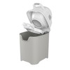 Foundations Mini Diaper Pail with Airtight Lid - Durable & Odorless Diaper Disposal, Holds up to 30 Newborn Diapers, Refill with Any Bags - 3 of 4