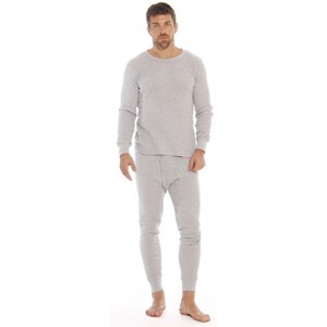 At The Buzzer Men's Thermal Underwear Set - Base Layer Long Johns for Warmth in Winter - 1 of 2