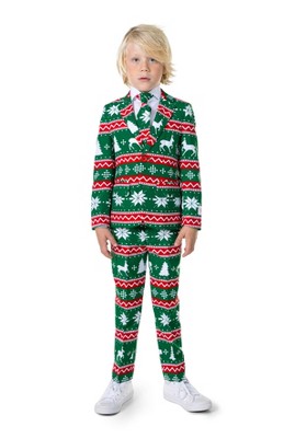 Opposuits Boys Christmas Suit - Festive Green - Size: 2 : Target