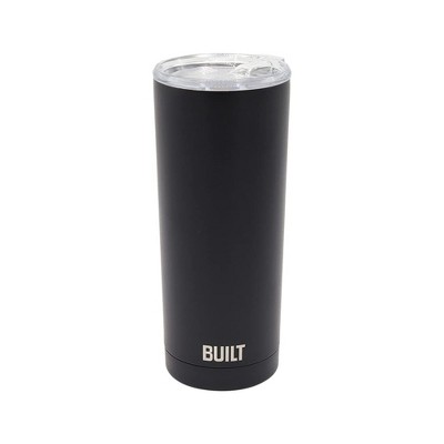 Built Double Wall 20 oz Stainless Steel Tumbler - Black