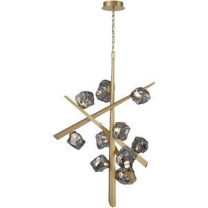 Eurofase Lighting Thorah 10 - Light Chandelier in  Gold - 1 of 2