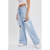 Women's Jenna High Rise Wide Leg Belted Jeans - CELLO - 2 of 3