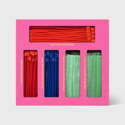 Slider and Press to Close Variety Pack Food Storage Bags - 325ct - up&up™