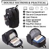 School Backpack for Men, Unisex Large Bookbag Schoolbag Casual Daypack for High School/College/Teens/Travel/Work Black - 4 of 4