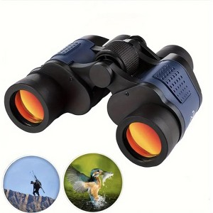 Wikineon Binoculars For Adults High Power,60x60 With Low Light Night Vision Waterproof Binoculars Watching Outdoor Sports Concerts Binoculars - 1 of 4