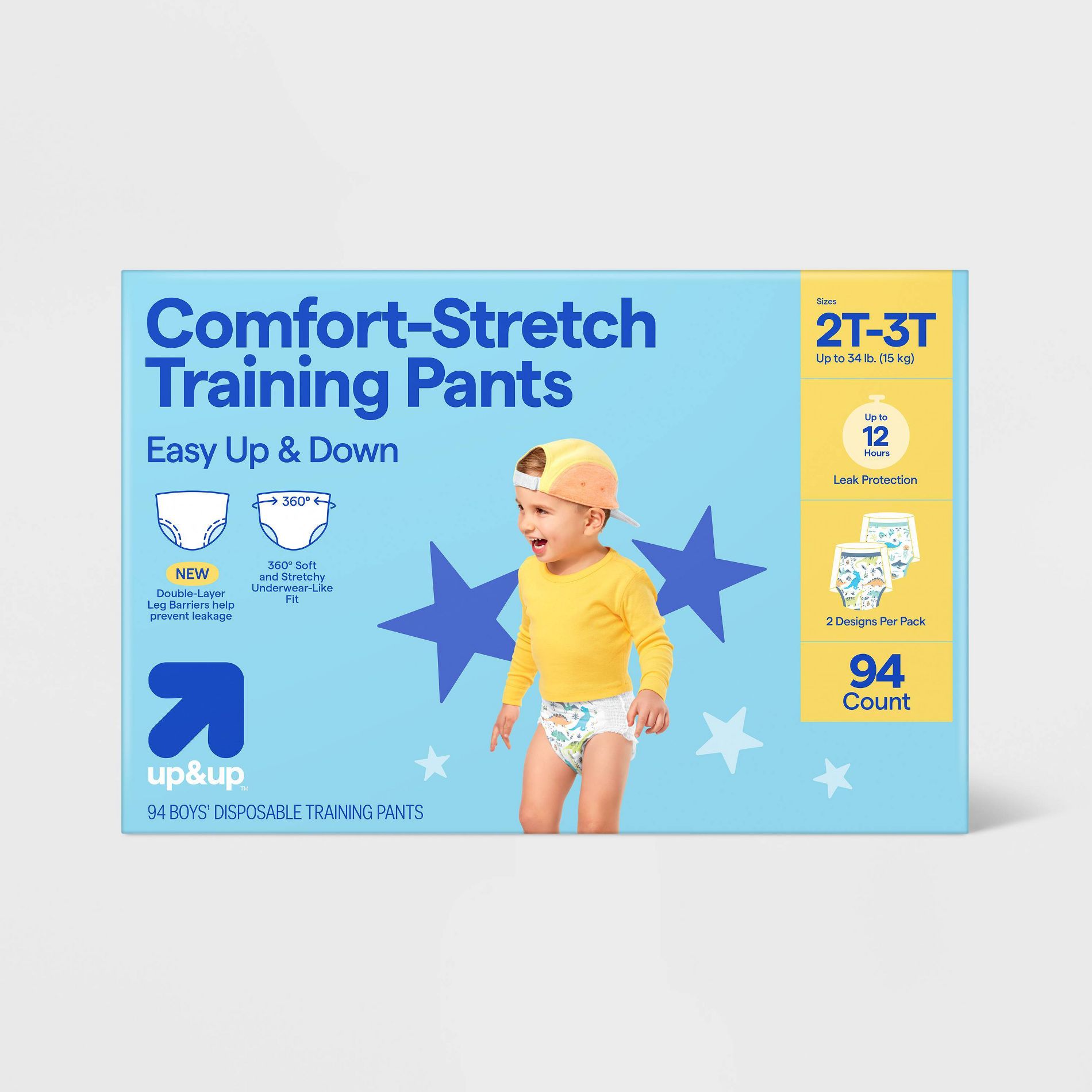 Boys' Comfort-Stretch Disposable Training Pants - up&up™