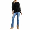 Women's Mesh Puff Sleeve Top - umgee - 4 of 4