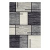 Washable Modern Area Rug, Geometric Rugs for Living Room, Soft Low Pile Non Slip Area Rug for Dining Room, Office - 3 of 4