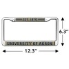 University of Akron School Logo Full Size Standard License Plate Metal Frame - 4 of 4
