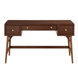 Lexicon Frolic Wood Writing Desk in Brown - 1 of 4