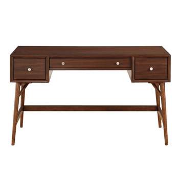 Lexicon Frolic Wood Writing Desk in Brown