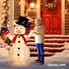 VINGLI 4FT Auto-Waving Outdoor Snowman Christmas Decorations, Lighted Pop Up Snowman w/120 LED Lights, Indoor, Yard, Outside Xmas Decor - 2 of 4