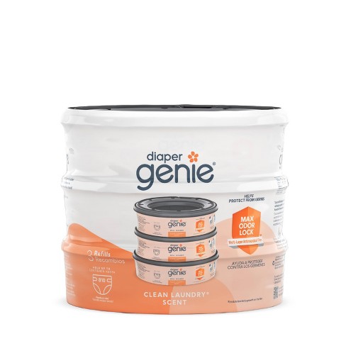 Installing diaper genie store refill