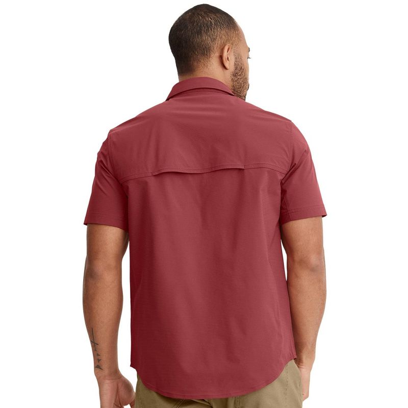 Jockey Men's Outdoors Short Sleeve Snap Woven Shirt, 2 of 7