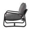 CAVINAS Polyester Accent Chair with High Backrest and Metal Frame,Modern Upholstered Living Room Chairs,Reading Chairs for Living Room - 2 of 4