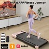 Deerrun Walking Pad Under Desk Treadmill, Running Jogging Machine with App,2 in 1 Small Walking pad for Home/Office - 2 of 4