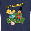 Women's - Hey Arnold! - Arnold, Gerald, and Abner Short Sleeve Graphic T-Shirt - 2 of 4