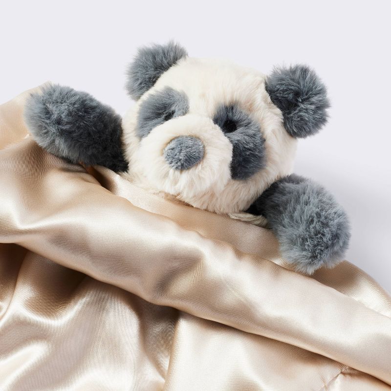 Small Security Blanket Crib Toy - Panda - Cloud Island&#8482;, 4 of 5