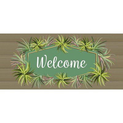 Evergreen Air Plants Sassafras Indoor Outdoor Switch Doormat 1'10"x10" Multicolored