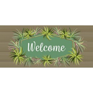 Evergreen Air Plants Sassafras Indoor Outdoor Switch Doormat 1'10"x10" Multicolored - 1 of 2