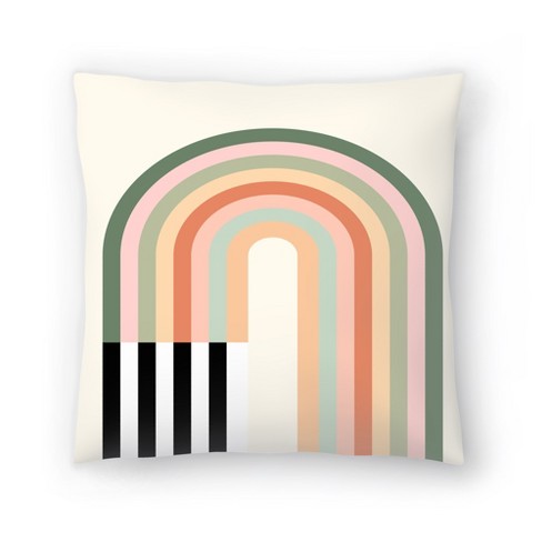 Boho Throw Pillow Pink (18x18) - The Pillow Collection