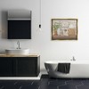 Stupell Industries Uplifting Bathroom Spa Relax Scene Framed Canvas - 2 of 3