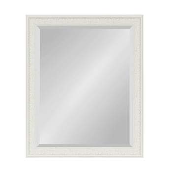 Alysia Framed Wall Mirror White - Kate & Laurel All Things Decor
