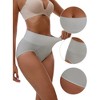 INSPIRE CHIC Women's High Waist Tummy Slimming Elastic Waistband Briefs Breathable Butt Lifter Underwear - 3 of 4