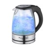 MegaChef 1.7Lt. Glass and Stainless Steel Electric Tea Kettle - 2 of 4