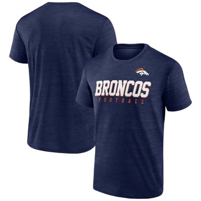 Nfl Denver Broncos Men's Quick Turn Performance Short Sleeve T-shirt :  Target