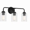 Craftmade Lighting Stowe 3 - Light Vanity in  Flat Black - 2 of 4