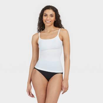 Assets By Spanx Women's Thintuition Shaping Tank Top - White L : Target