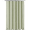 GoodGram The Clean Home Collection Heavy Duty Odorless & Non-Toxic Sage Green Colored PEVA Shower Curtain Liner - 2 of 3