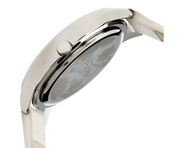 Women's Boum Clique Watch with Custom Stone-Inlaid Outer Dial-Purple