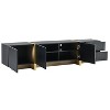 CAVINAS TV Stand for TVs up to 80 Inches,Entertainment Center with Storage Cabinets and Drawers,TV Stands for Living Room - 2 of 4