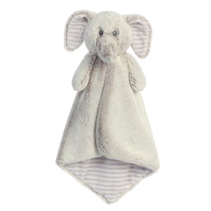 ebba Large Elvin Elephant Cuddlers Luvster Snuggly Baby Stuffed Animal Gray 16" - 1 of 4