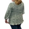 Women's Floral Vintage Babydoll Top - Jodifl - 2 of 3