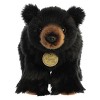 Aurora Medium Black Bear Cub Miyoni Tots Adorable Stuffed Animal Black 10" - 2 of 4