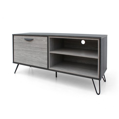 Sluiting intelligentie Mantsjoerije Veda Mid Century Modern Tv Stand For Tvs Up To 48" Gray - Christopher  Knight Home : Target